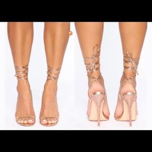 Pure Innocence heel sandals